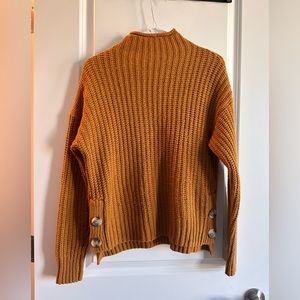 Madewell Marigold Cable Knit Sweater (xs)